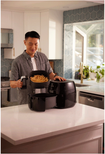 Example of Cooking of McCain Fries with AirFryer
