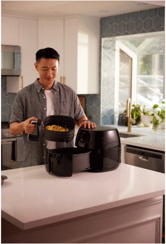 Example of Cooking of McCain Fries with AirFryer