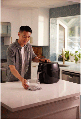 Example of Cooking of McCain Fries with AirFryer